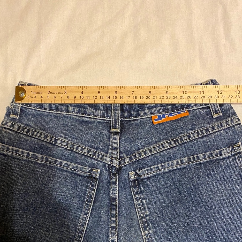 Vintage 1990 JNCO 1031 Girlie Stuff Jeans 22” bottom opening Size 7 - Picture 13 of 17
